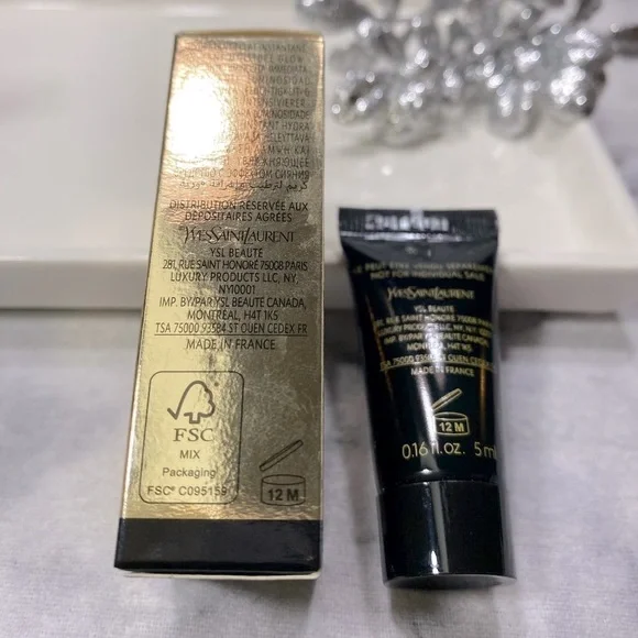 Yves Saint Laurent Skincare Set-Top Moisture Glow&Pure Shots Soft Polish-2pc-NEW - Picture 7 of 10